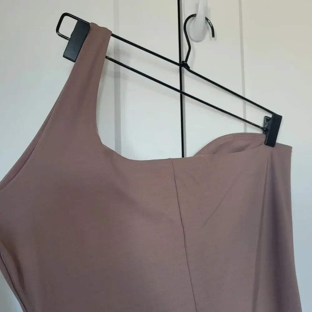 SKIMS One Shoulder Jumpsuit Umber - Picture 6 of 8